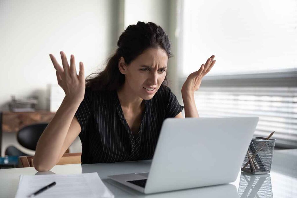 Neglecting Website Maintenance